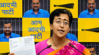 | Photo: PTI/Shahbaz Khan : Leader of Opposition in the Delhi Assembly, Atishi 
